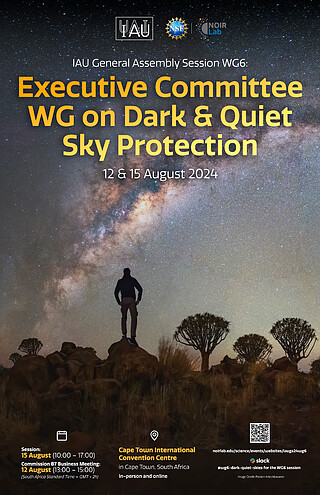 Conference Poster: IAU GA Exec WG on Dark & Quiet Skies