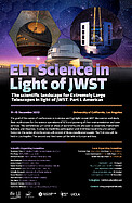 Conference Poster: ELT Science in Light of JWST