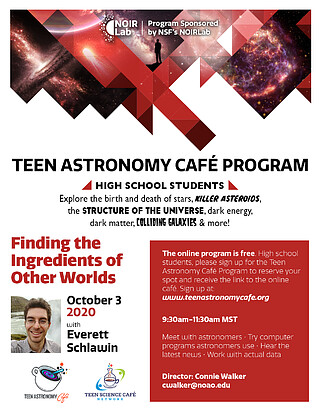 Electronic Poster: Teen Astronomy Cafe Program