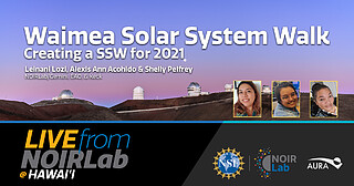 Electronic Poster: Creating the 2021 Waimea Solar System Walk