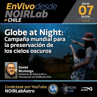 Electronic Poster: Globe at Night: Campaña Mundial para la preservación los cielos oscuros