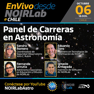 Electronic Poster: Panel de Carreras en Astronomía