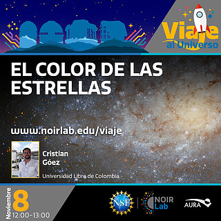 Electronic Poster: El Color de las Estrellas