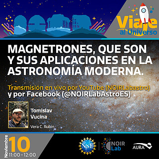 Electronic Poster: Charla "Magnetrones, que son y sus aplicaciones en la astronomía moderna"