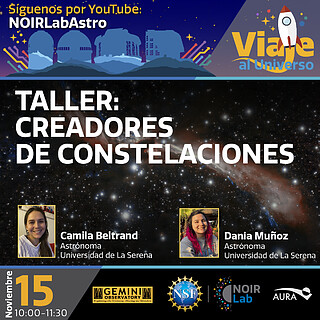 Electronic Poster: Viaje al Universo - Taller creadores de constelaciones