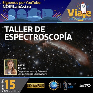 Electronic Poster: Viaje al Universo - Taller de Espectroscopía