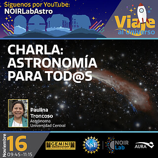 Electronic Poster: Viaje al Universo - Charla "Astronomía para tod@s"