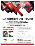 Electronic Poster: Teen Astronomy Café - October 2019