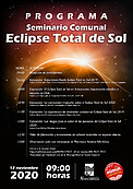 Electronic Poster: Charla Eclipse Solar 2020 para la Municipalidad de Nueva Imperial