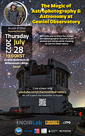 Electronic Poster: The Magic of Astrophotography and Astronomy at Gemini Observatory