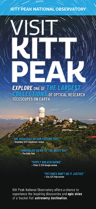 Flyer: Kitt Peak Rack Card 2024