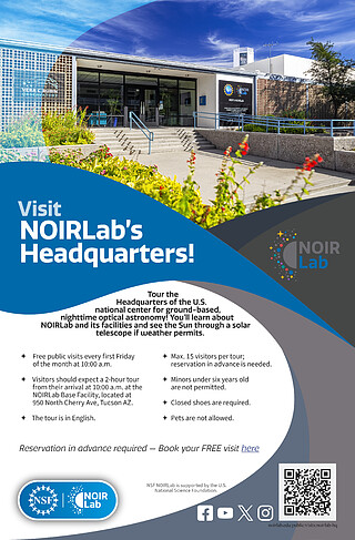 Flyer: Visit NOIRLab’s Headquarters!