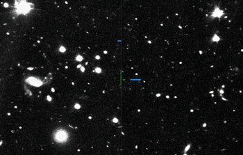 Comparison of discovery images of Farfarout