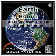 Solar System Walk Decal - Earth