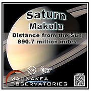 Solar System Walk Decal - Saturn