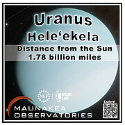 Solar System Walk Decal - Uranus