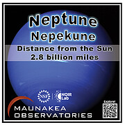 Solar System Walk Decal - Neptune