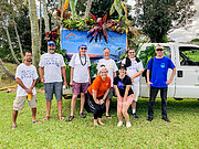 Staff participants at the Merrie Monarch parade