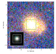 “E+A” galaxy from the Sloan Digital Sky Survey imaging