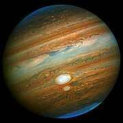 Original Gemini near-infrared image of Jupiter