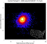 T-ReCS image of Comet P9/Tempel