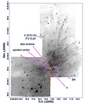 Orion’s Fingers: New Clarity on an Explosive Outflow