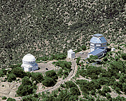 Aerial view of WIYN 0.9-meter Telescope and WIYN 3.5-meter Telescope