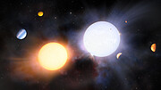 Artist’s Impression of a Giant-Giant Binary
