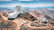 Drone View of Vera C. Rubin Observatory