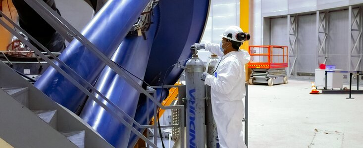 Víctor M. Blanco Telescope Maintenance