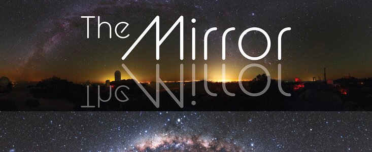 Cover of the first NOIRLab Mirror