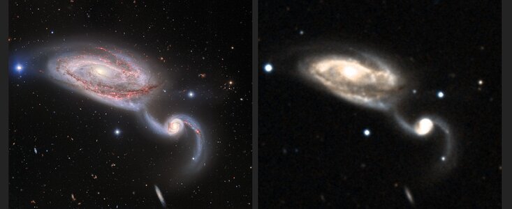 Views of Interacting Galaxies from Aladin Lite