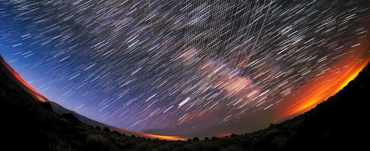 Starlink Satellites Overhead