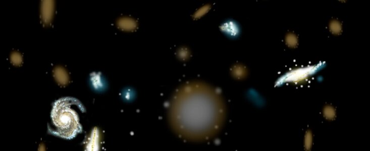 Why are some galaxies brighter than others?