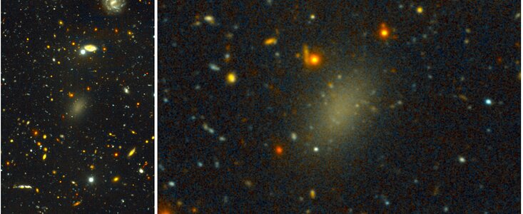 Gemini Images Galaxy That Is 99.99 Percent Dark Matter