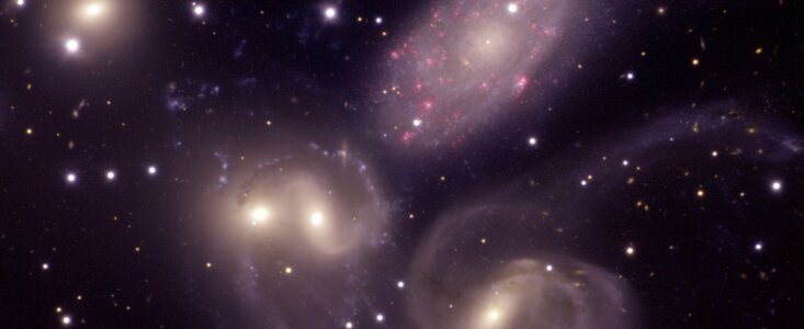 Stephan's Quintet as imaged by the Gemini North