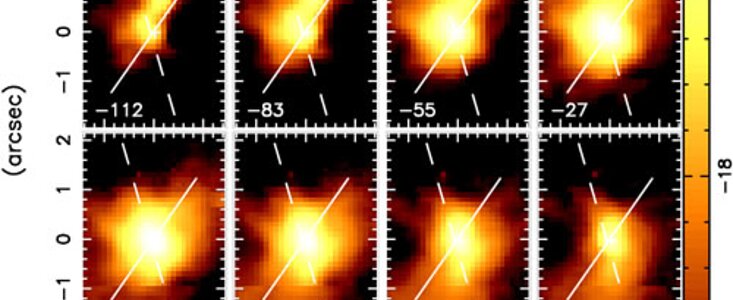 Tomography of gas inflow into the central region of NGC 4051