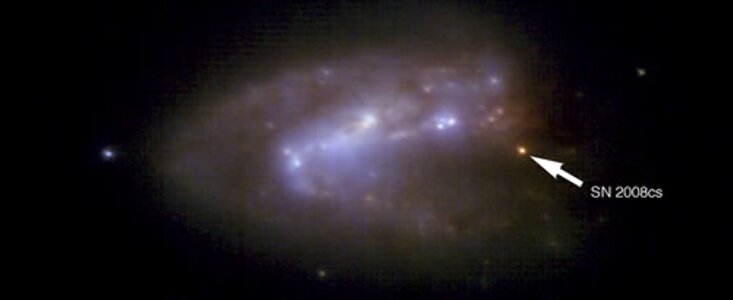 Infrared "true color" image of IRAS 17138-1017