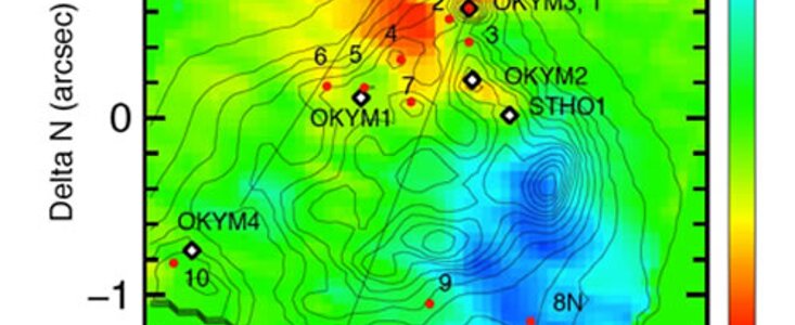 Adaptive Optics Reveals Strange Dynamics in Ultra-Compact Star-forming Region