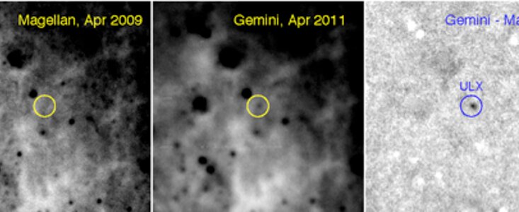 Region of the M83 disk