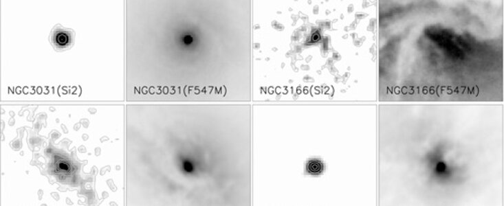 Mid-infrared images of some of the low-luminosity AGN