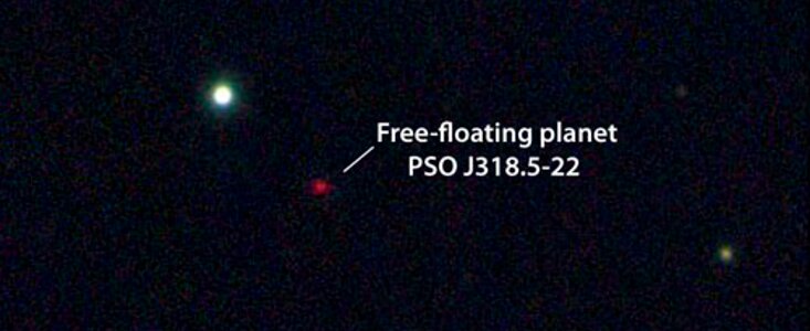 Pan-STARRS image of PSO J318.5-22