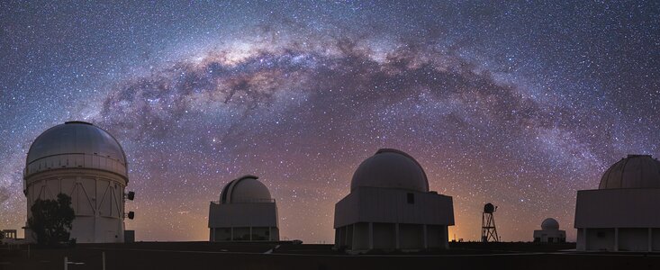 Panorama: Milky Way over CTIO