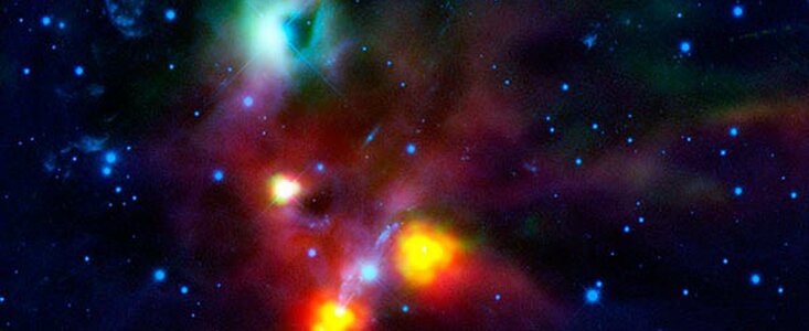 NEWFIRM, Herschel Find Hole in Space