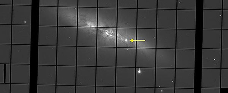 Supernova in M82