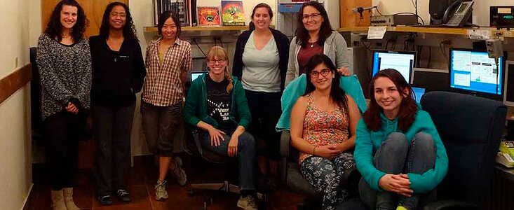 All-women observing teams on Tololo (CTIO)