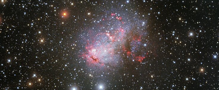 Portrait of a Starburst Galaxy