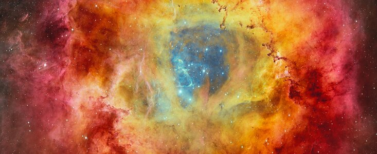 Rosette Nebula Captured with DECam