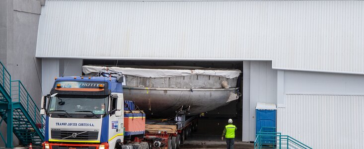 LSST Coating Chamber Arrival