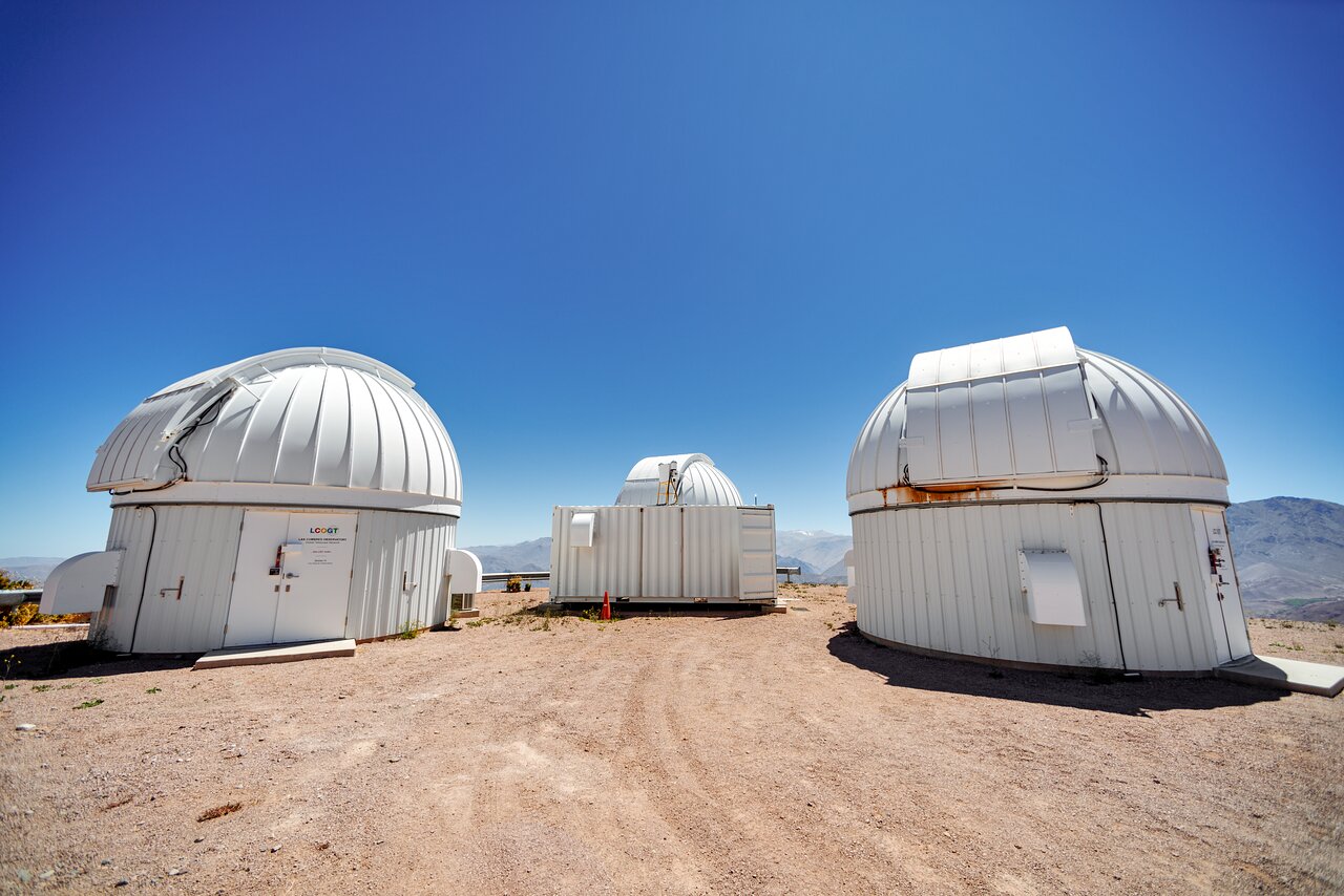 Fotografía del Telescopio de 1 metro del Observatorio Las Cumbres